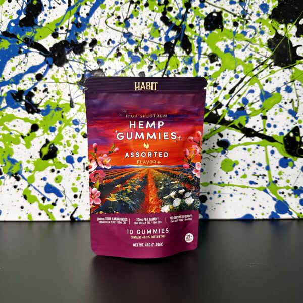 10mg CBD + 10mg – Assorted Flavors - Delta 9 Gummies