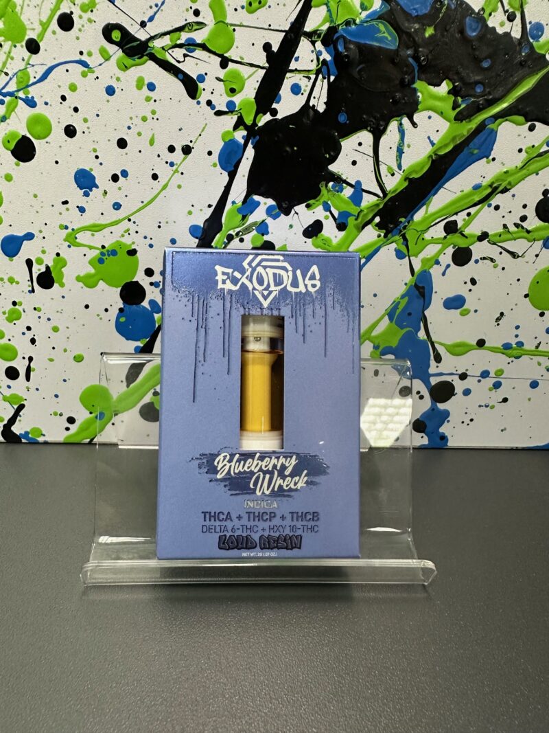 2G Blueberry Wreck THCa Cartridges